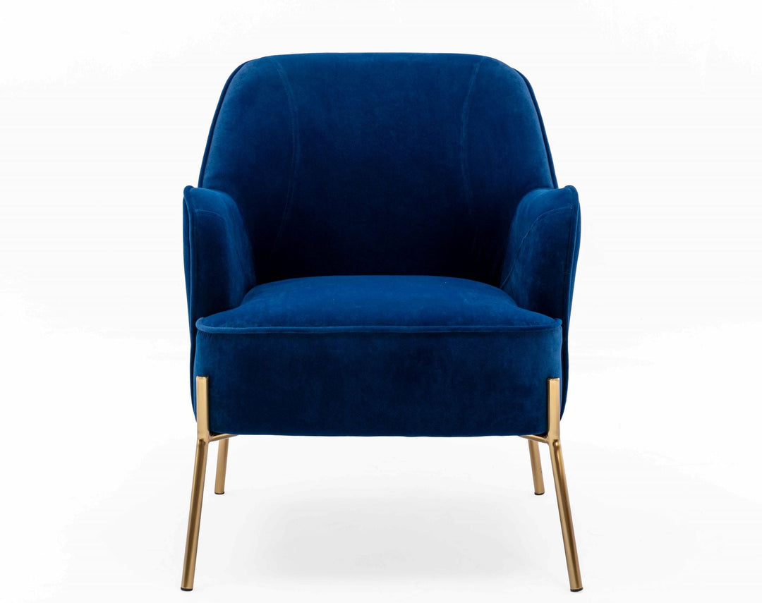 Mia accent chair navy
