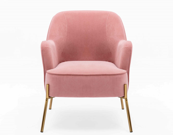 Mia accent chair pink